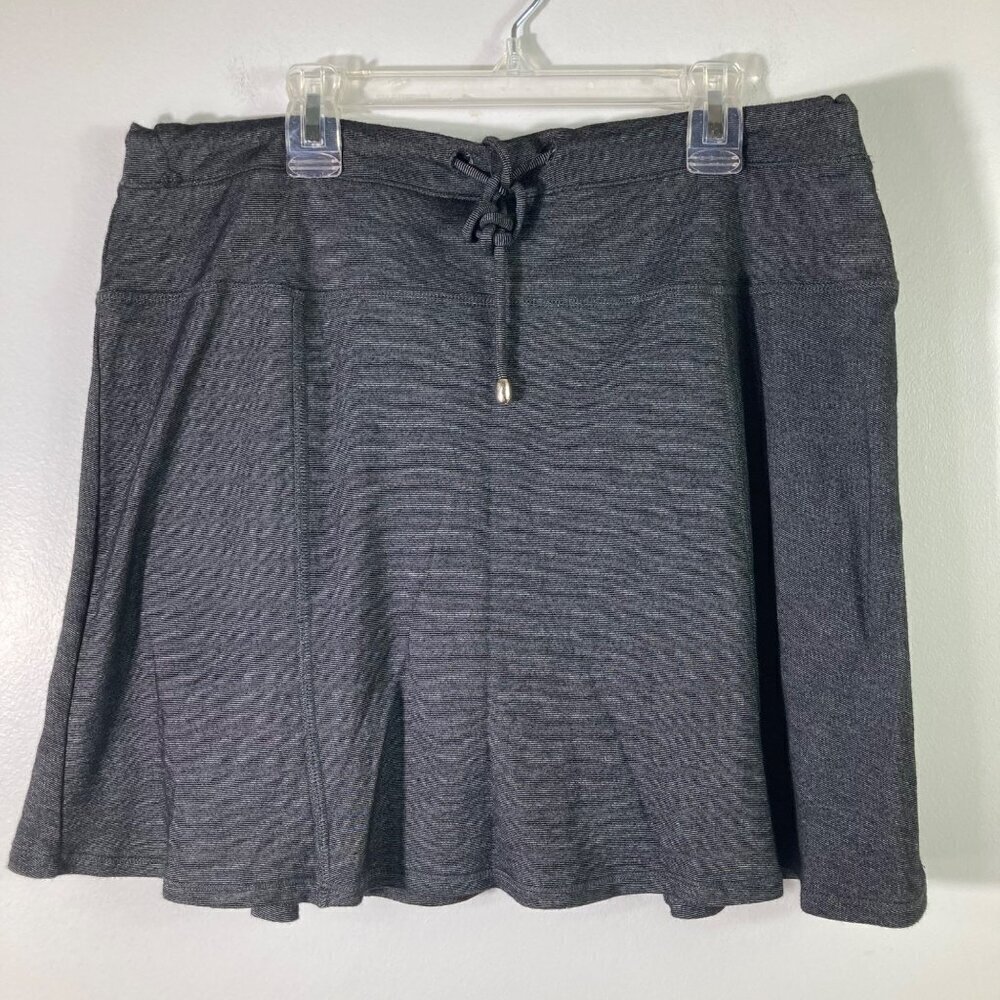 Womens Green Tea Skort Dark‎ Gray L Soft